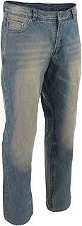 Milwaukee Leather MDM5002 Men's Blue Armored Motorcycle Riding Denim Jeans Reinforced with Aramid Fibers - 30