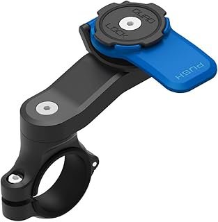 Quad Lock Motorcycle Handlebar Mount for iPhone, Samsung Galaxy and Pixel Smartphone