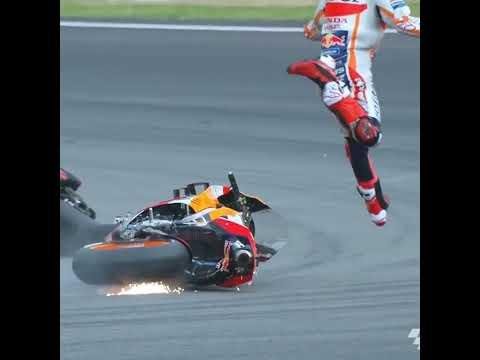 Luca Marini Suffers Severe Injuries in Honda MotoGP Crash