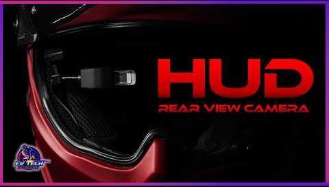Revolutionary Motorcycle Rear-Facing Camera with Head-Up Display Unveiled