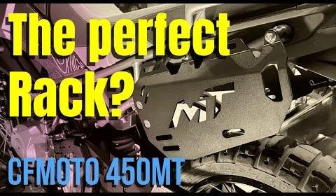 CF&Moto 450 MT Motorcycle Luggage Rack: Stylish Storage Solution