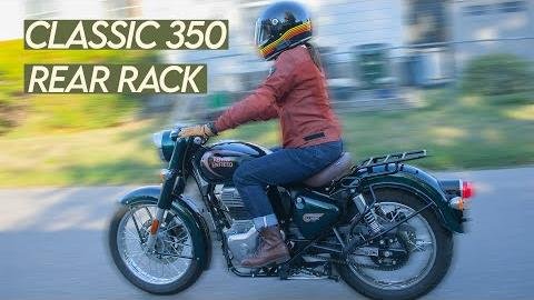 Enhance Bullet 350 Storage with Hitchcocks Pannier Racks