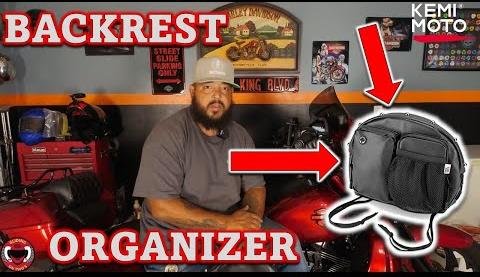 Big Bike Parts Introduces Dual Pocket Backrest Organizer for Motorcycles