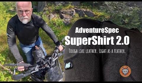 Adventure Spec Supershirt 2.0: Versatile Armored Baselayer for Riders