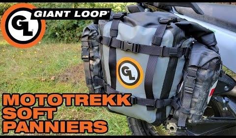 Versatile Giant Loop Soft Luggage: Ideal for Motorcycle Adventures