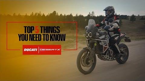 Ducati Desert X Off-Road Experience: Thrills for Beginners
